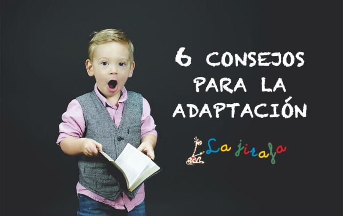 6 consejos para periodo adaptación